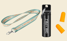 Load image into Gallery viewer, **BUNDLE** Cool as Folk Earplugs and CFF Lanyard